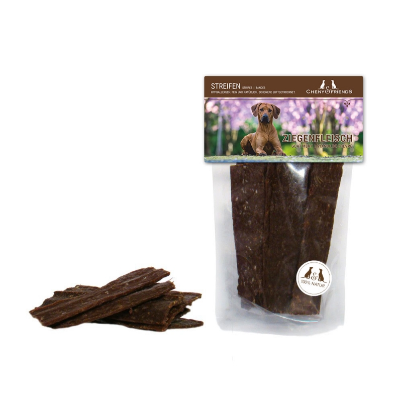 Cheny & Friends Ziegenfleisch Streifen 150g